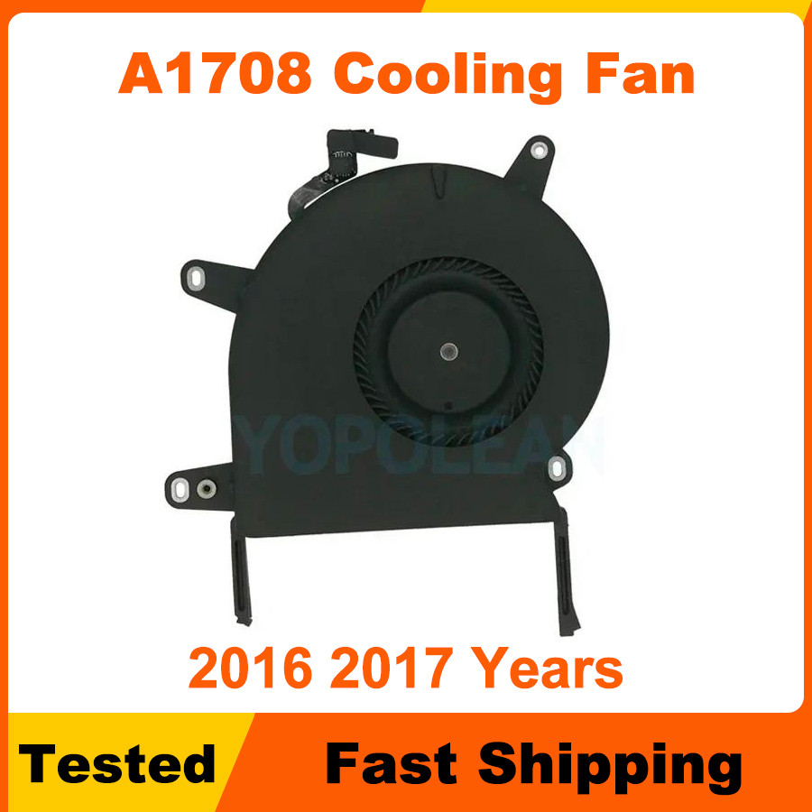 ทดสอบพัดลมระบายความร้อน A1708 สําหรับ Macbook Pro Retina 13 "A1708 Cooler 2016 กลาง 2017 ปี