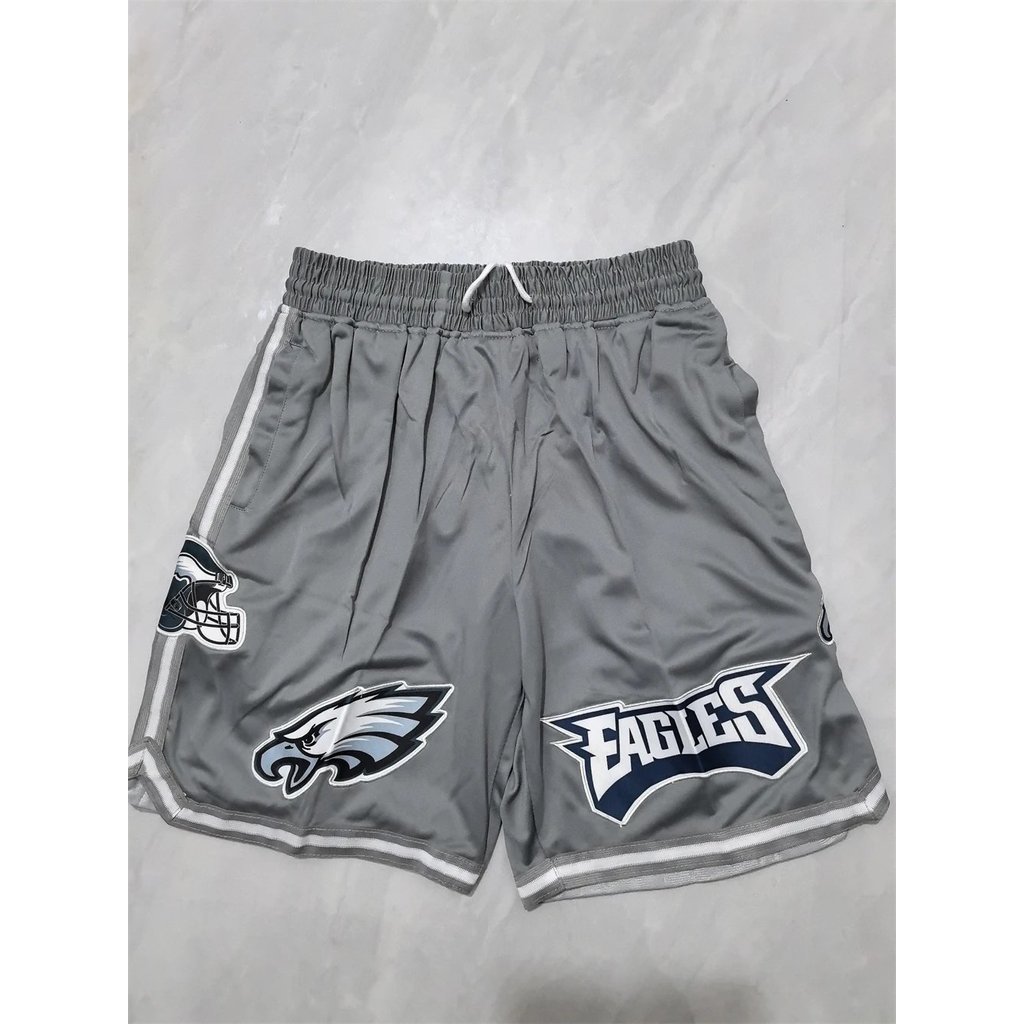 NFL Rugby League Raiders Falcon Grey Pocket Ball Shorts American Sports Basketball Shorts Cropped Pa