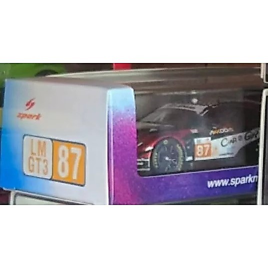 Spark 1/43 2024 Le Mun 24 Hours Endurance Sai Lexus rcf gt3 akkodis asp Fleet No. 87 s9158 Need Vide