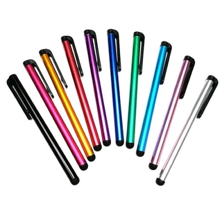 （10ชิ้น Pen09） ปากกาทัชสกรีนราคาถูก ใช้ได้ทุกรุ่นทั้งiosและandroid Stylusสำหรับสมาร์ทโฟนและแทปเล็ตทุกยี่ห้อ คละสี