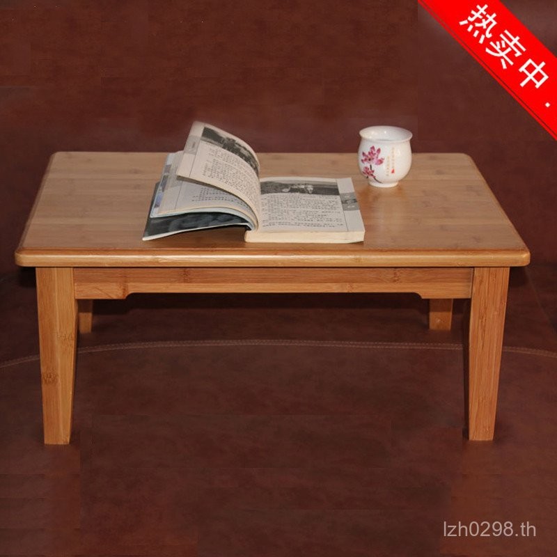 Simple Tatami Low Table Tea Table I1 Kang Table ไม้เนื้อแข็ง Bay Window Table โต๊ะเรียน Kang Table H