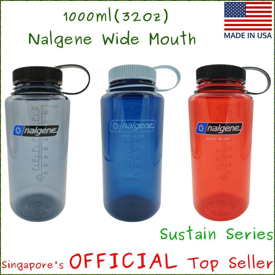 ขวดน้ํา Nalgene 1l - ปากกว้าง - 32oz - Sustain Tritan