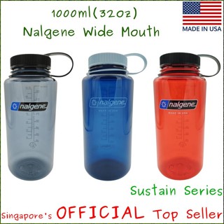 ขวดน้ํา Nalgene 1l - ปากกว้าง - 32oz - Sustain Tritan