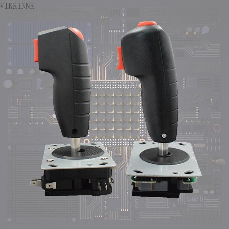 VIKK Flight Stick Vibration Trigger-Stick สําหรับเกมอาเขต VR Simulator Crane Machine