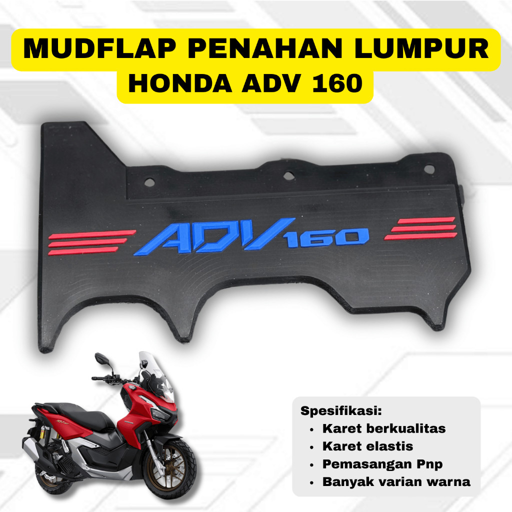 Honda ADV 160 Underbody Rubber Mudflap - ADV 160 บังโคลน - ADV 160 บังโคลน