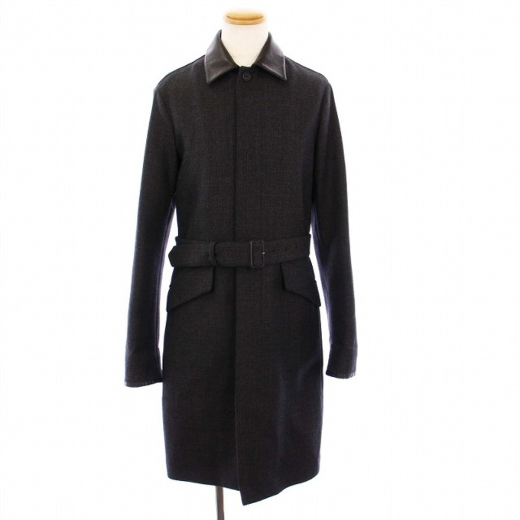 Prada Jacket gray check Direct from Japan Secondhand