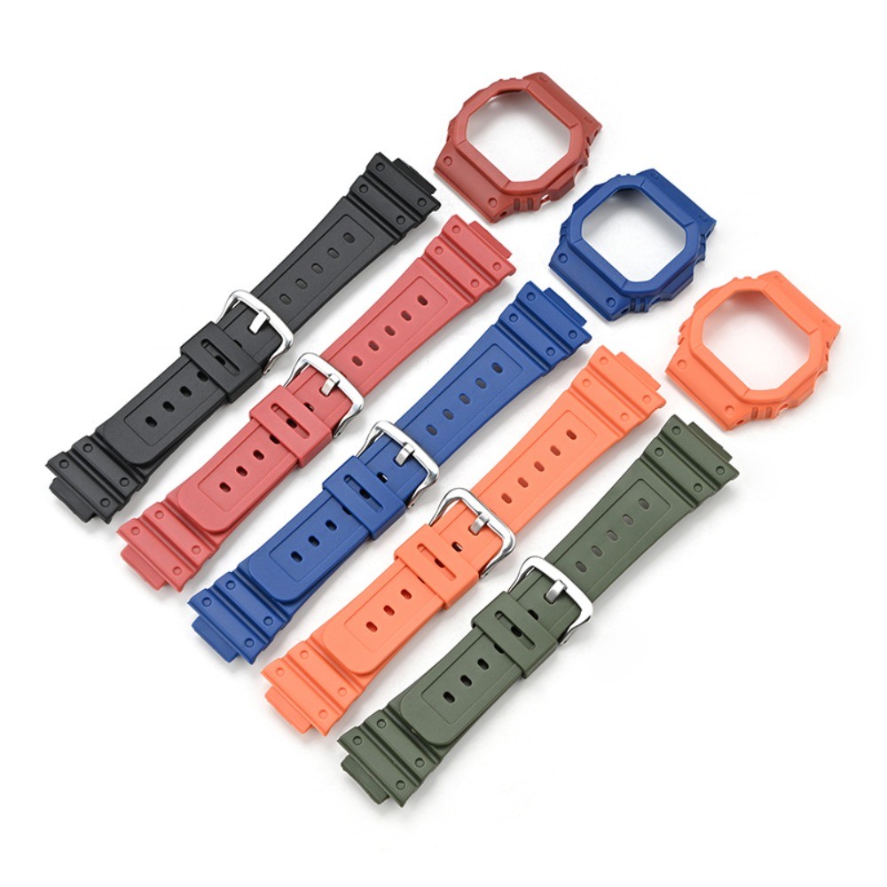 สายนาฬิกาข้อมือ เนื้อแมตต์ สําหรับ DW5600 Bnb Tali Jam Casio G Shock DW-5600 GW-B5600 GB-5600 GW-570