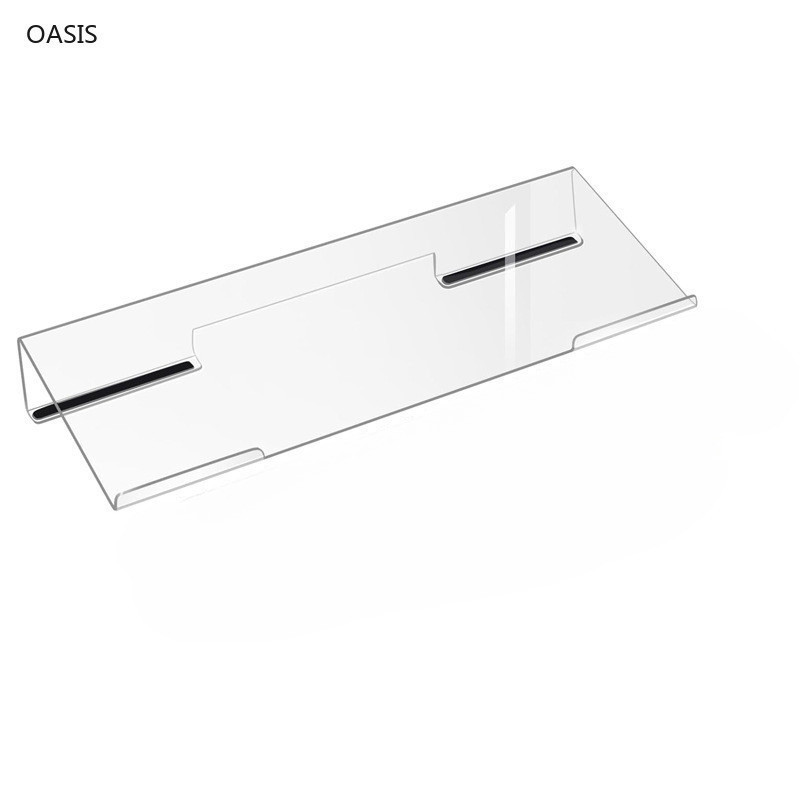 ขาตั้งคีย์บอร์ดรูปตัว Z Ergonomic แบบปรับได้พร้อมถาดอะคริลิคใสสําหรับ Ultimate Comfort