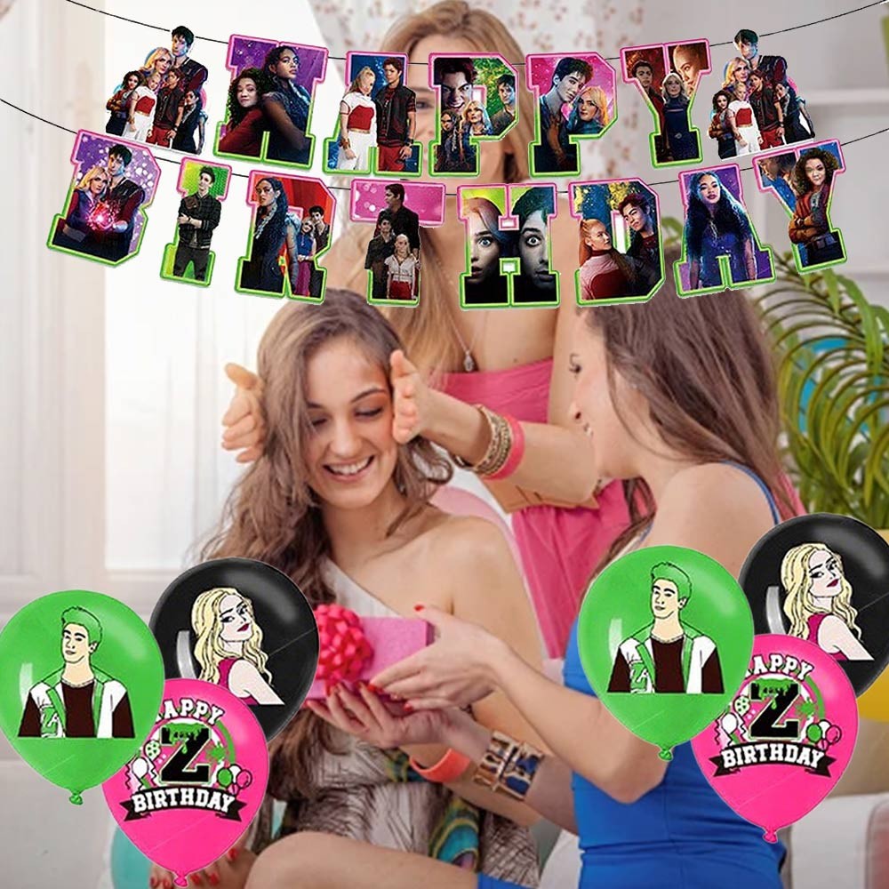 Zombie College 4 Theme Birthday Party Decoration