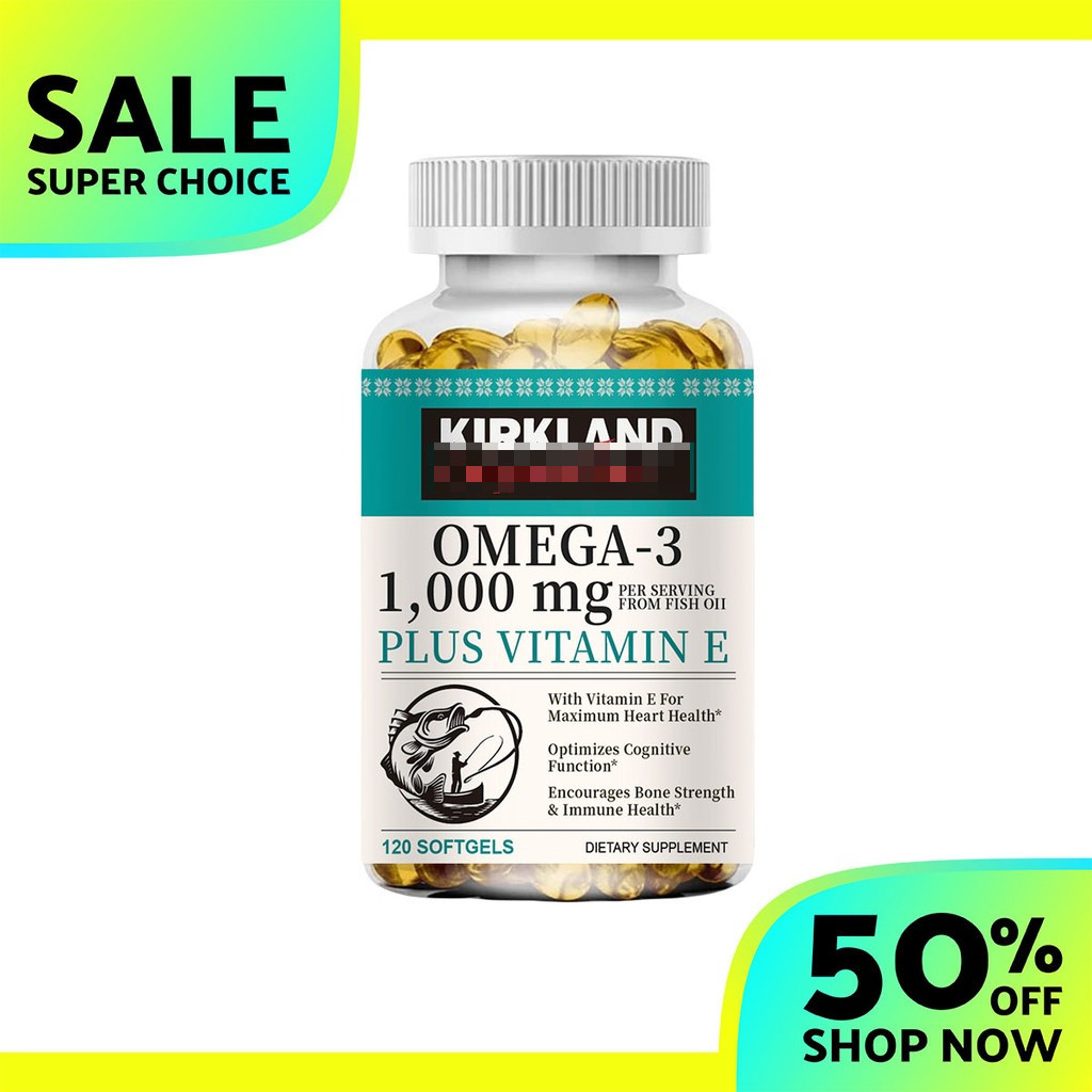 Omega 3 1000mg capsule น้ำมันปลาทะเลลึก · ปกป้องดวงตาและสมอง ลดคอเลสเตอรอลול ประกอบด้วย DHA+EPA