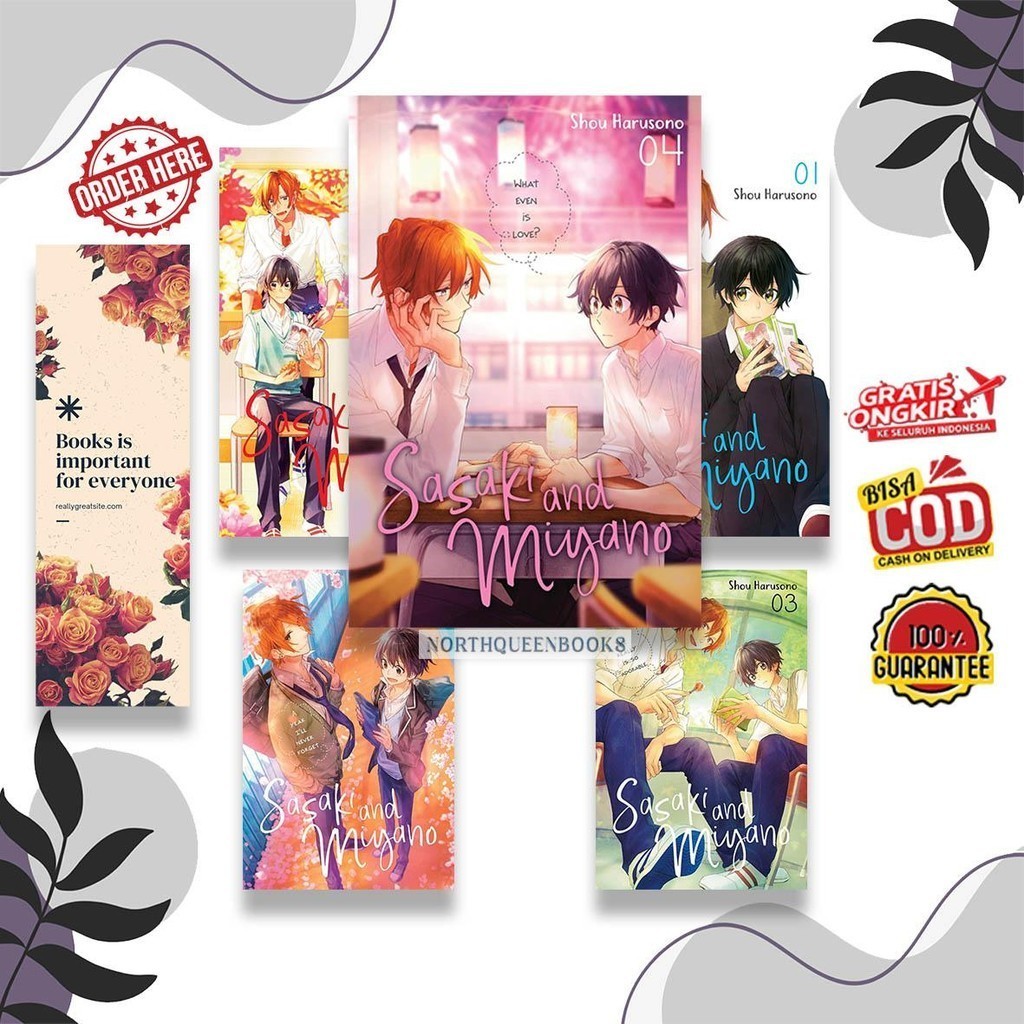 มังงะ Sasaki และ Miyano โดย Shou Mustono (ภาษาอังกฤษ)