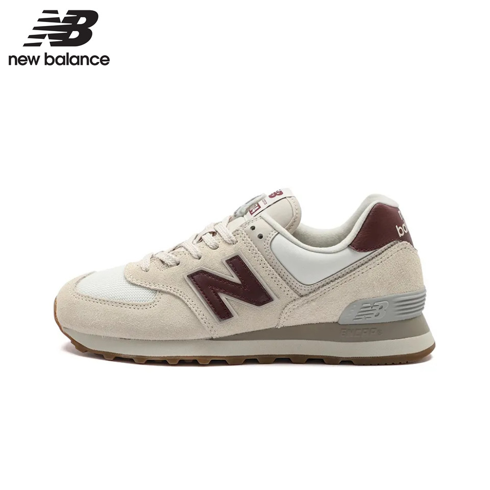 【ของแท้ 100%】New Balance NB 574 WL574RCF รองเท้าบาสสำหรับผู้ชาย และผู้หญิง