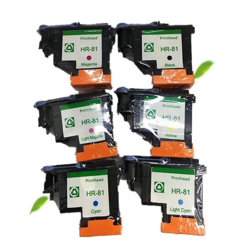 เหมาะสําหรับ HP HP81 เครื่องพิมพ์ 5000 5500 ลิ้นชัก C4950A HP 81 หัวพิมพ์หมึก C4951A