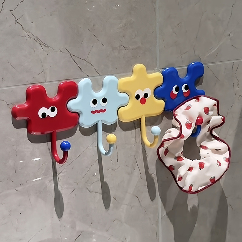 Dopamine Puzzle Hooks ชั้นวางตะขอกาวติดผนังตกแต่งบ้าน ราคา ถูกที่สุด ดีลบีเคเค แกลเลอรีภาพที่ 5