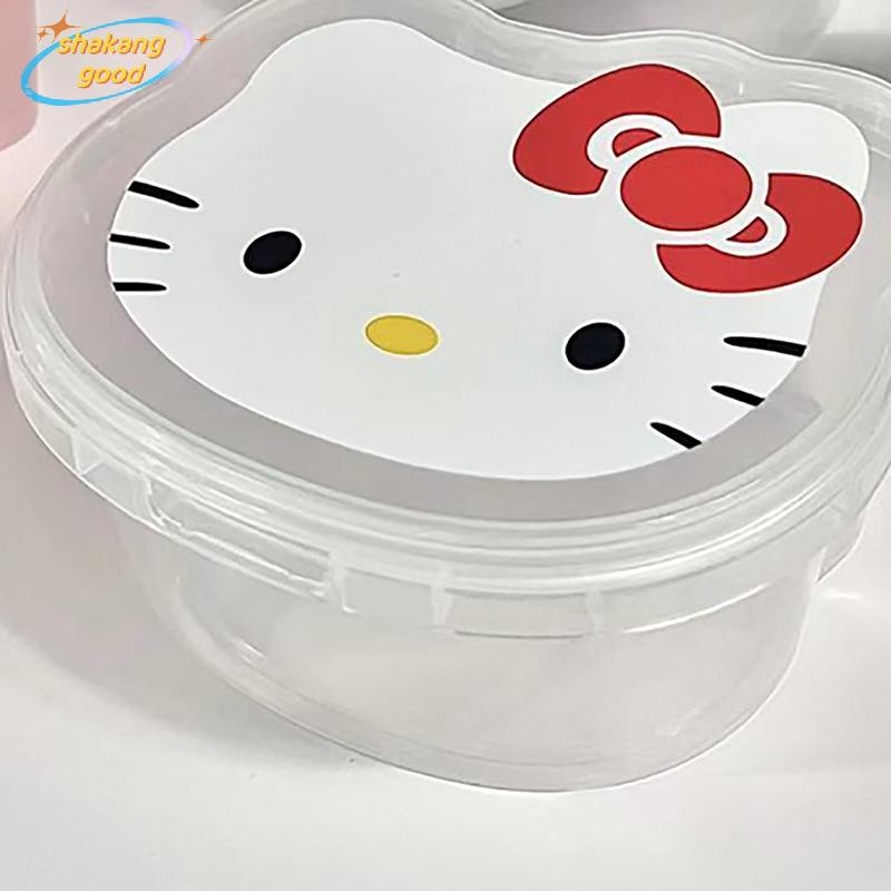 SKTH โปร่งใสส้อมผลไม้กล่องเก็บพลาสติกกรณีปรับคอนเทนเนอร์สําหรับเด็กส้อมผลไม้ Organizer กล่องแสดง SKK - รูปที่ 3