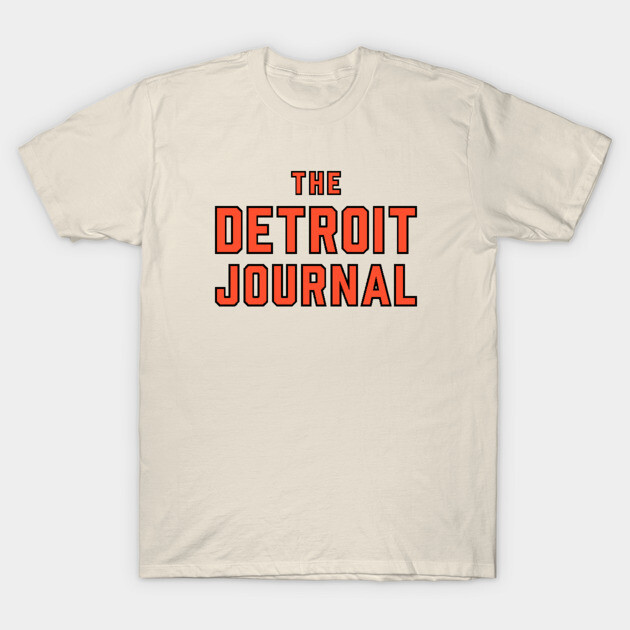 เสื้อยืด Vintage DETROIT JOURNAL T-Shirt แท้ Cotton 100% สวยๆ y2k ไม่ย้วย เซ็กซี่ S-5XL น่ารัก
