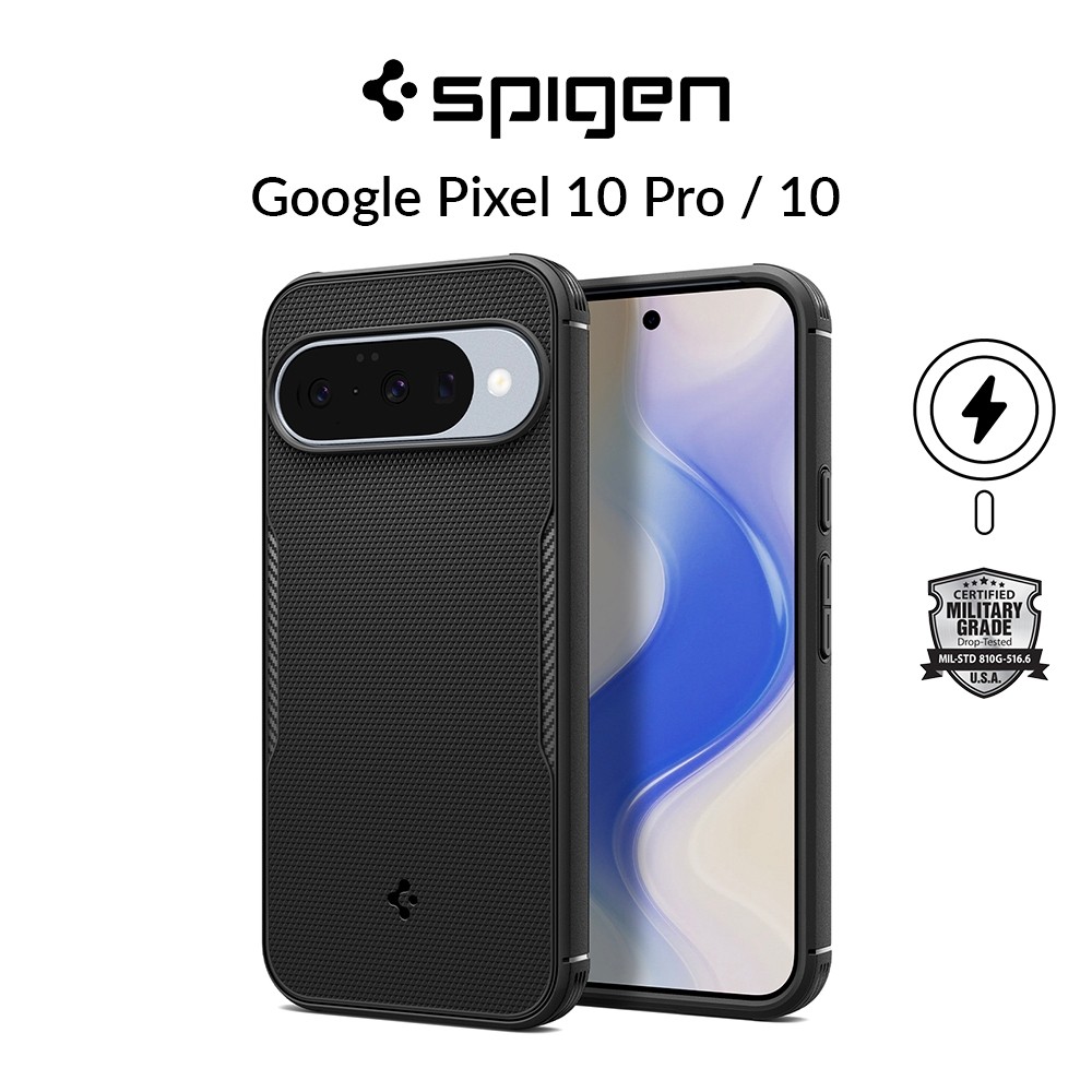Spigen Google Pixel 10 Pro / Pixel 10 Case Core Armor MagFit Magnetic Phone Case Drop Protection