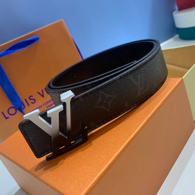 2025 LV Signature Canvas เข็มขัดผู้ชาย