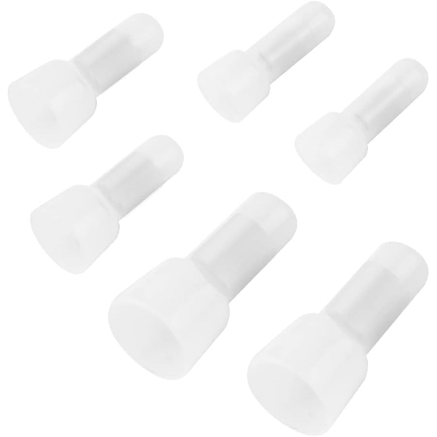 XINGYHENG 400 ชิ้นสายไฟ AWG 22-16(150 ชิ้น) 16-14(150 ชิ้น) 12-10(100 ชิ้น) Closed End Crimp Wire Co