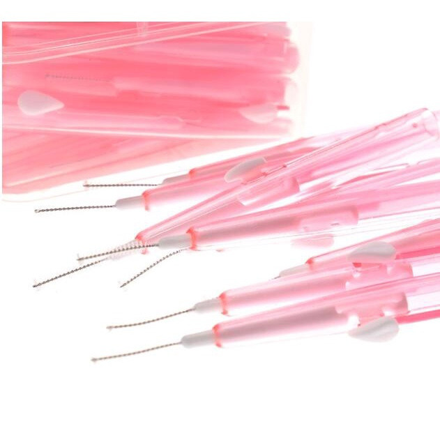 New Product#10 Pack of Dental Floss Picks Refill Pack Interdental Brush Floss Picks Toothpicks Denta