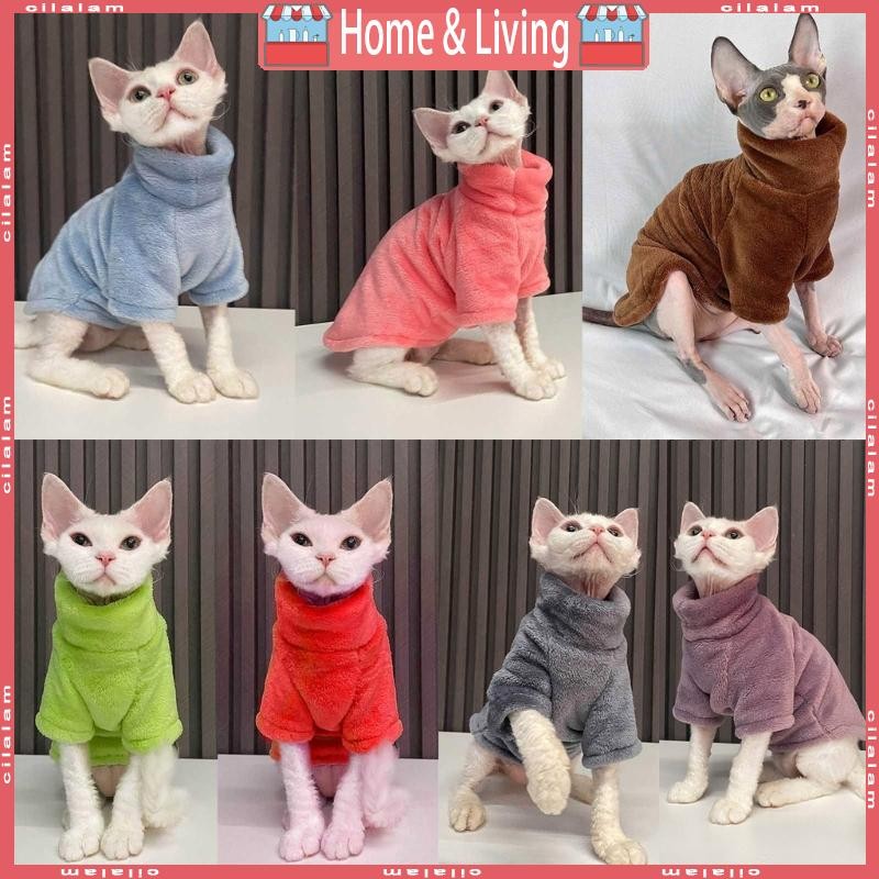 CI Cat Hairless Cat Coat Hairless Cat Hoodie ไม่มีขนแมวเสื้อกันหนาว sphynx Coat Warm Coat Sphynx Cat