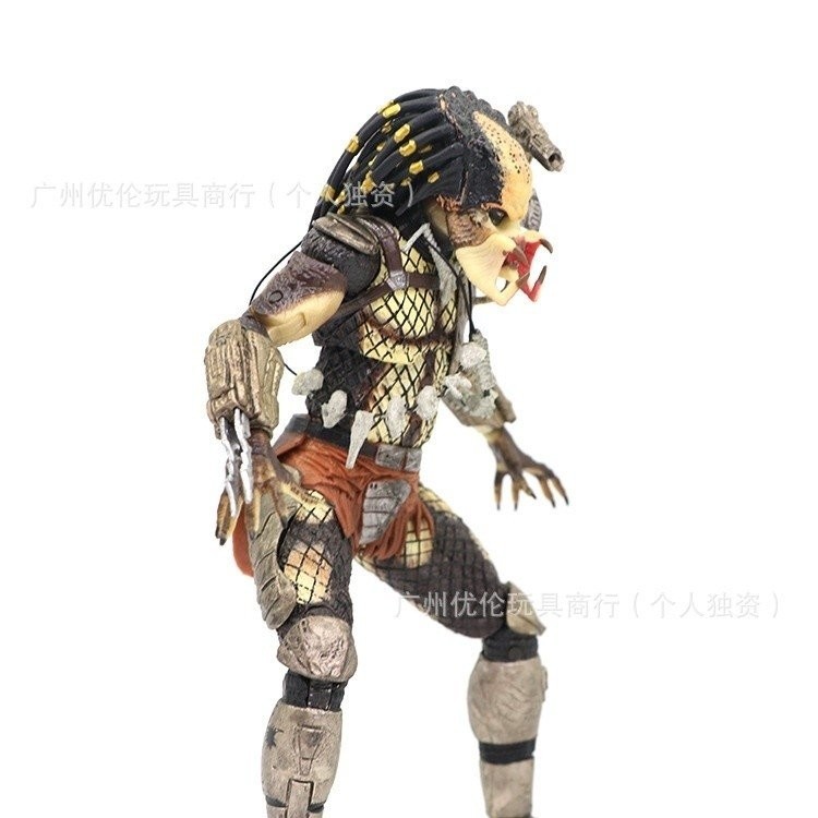 NECA Predator 30th Week Commemorative Edition รูปพิเศษ Predator สินค้าตุ๊กตาตกแต่งรุ่นตุ๊กตาเคลื่อนย