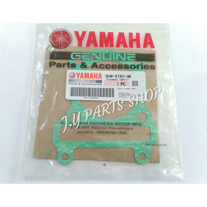 MIO SPORTY SOUL FINO NOUVO 5LW-E1351-00 PAPER BOTTOM SEHER BLOCK GASKET (1PC)