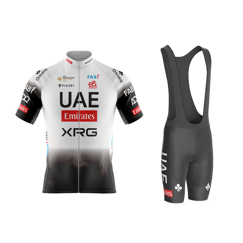 2025 new UAE cycling jersey, Pogacar short-sleeved, Tour de France race jersey, road cycling jersey,