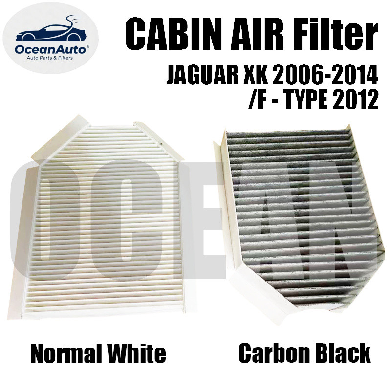 Jaguar XK (1997-2015) ไส้กรอง Air & Cabin Carbon & White OEM: 6W83-196244-AA