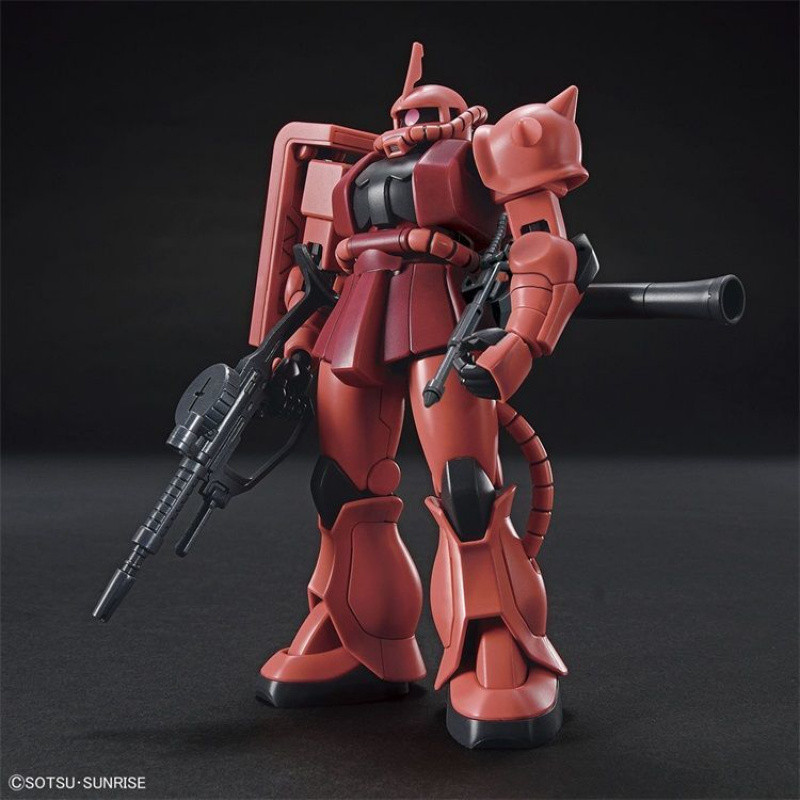 Bandai HGUC 1/144 ZAKU II Char Dedicated Red ZAKU Infant Edition ZAKU