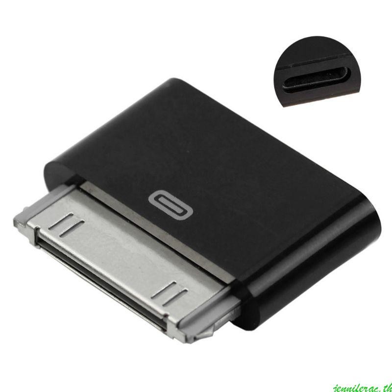 Jenniferac สําหรับ 30 พินอะแดปเตอร์ชาร์จ Sync Connector 8 Pin หญิงถึง 30 Pin M