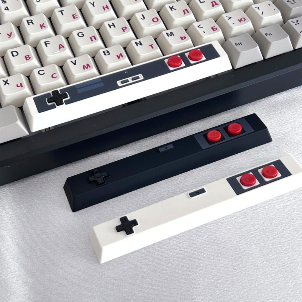 K11 Retro Spacebar หมวกส่วนบุคคล 6.25U เชอร์รี่ความสูง Cross แกนคีย์บอร์ด Keycap ในวัยเด็กคลาสสิก 3D