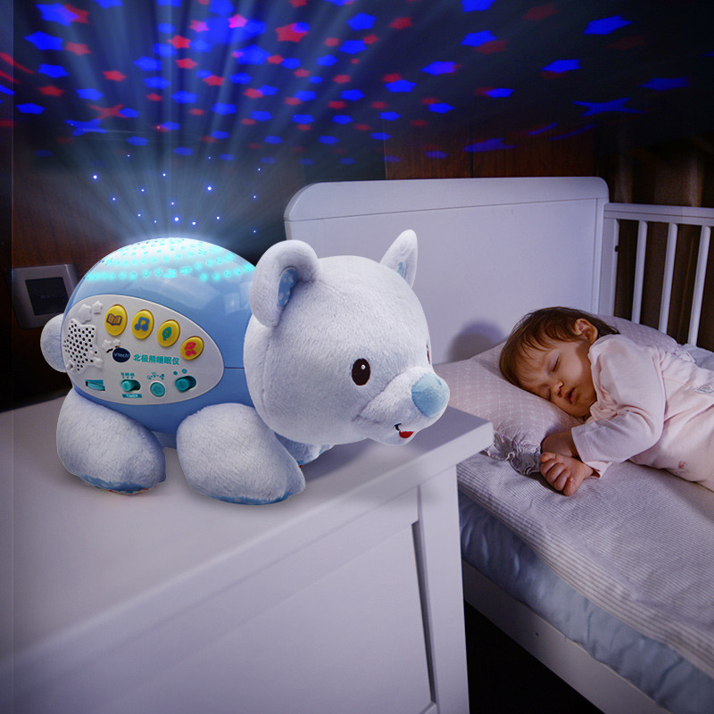 VTech VTech Little Hippo Sleeping Instrument Baby Soothing Sleeping Handy Tool Hippo Doll Baby Sleep