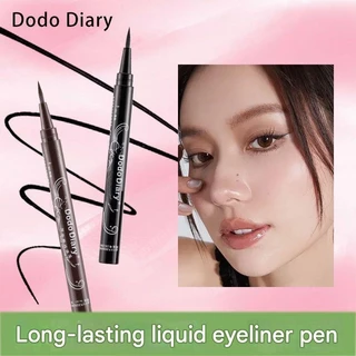 [COD] อายไลเนอร์ติดทนนานสีดํากันน้ํา Highly Pigmented Eye แต่งหน้าอายไลเนอร์ Quick-Dry No-Smudge สีสัน Liquid แสตมป์ปากกา Eye Line เครื่องสําอางแต่งหน้าดินสอ