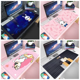 31"*11.8" แผ่นรองเม้าส์แผ่นรองเม้าส์ลายการ์ตูน Mouse Pad แผ่นรองเมาส์ ที่รองเมาส์ 80x30ซม. แผ่นรองเมาส์ขนาดใหญ่พิเศษ-XF
