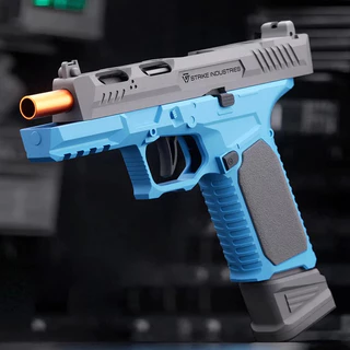 【กรุงเทพ เดลิเวอรี】TOY GUN เล่นเด็ก ปืนพกของเล่นที่ดึงปลอกกระสุนออกอัตโนมัติ ยิ