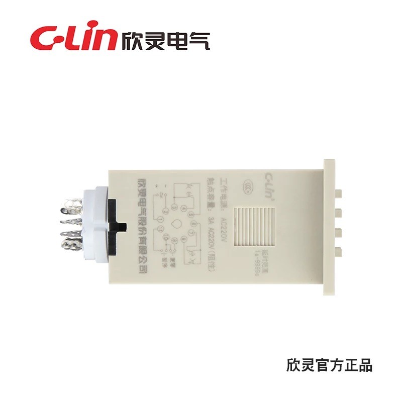 รีเลย์เวลา Xinling HHS1/JS14S 99.99 S/9999S/9999M AC220/AC380V