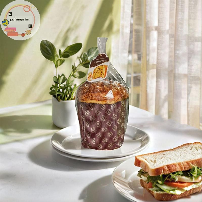 Pufangstar ถาดกระดาษ Dove แม่พิมพ์ Pastry Bread เค้กกล่องบรรจุภัณฑ์เค้กตกแต่งคริสต์มาส Holiday Party