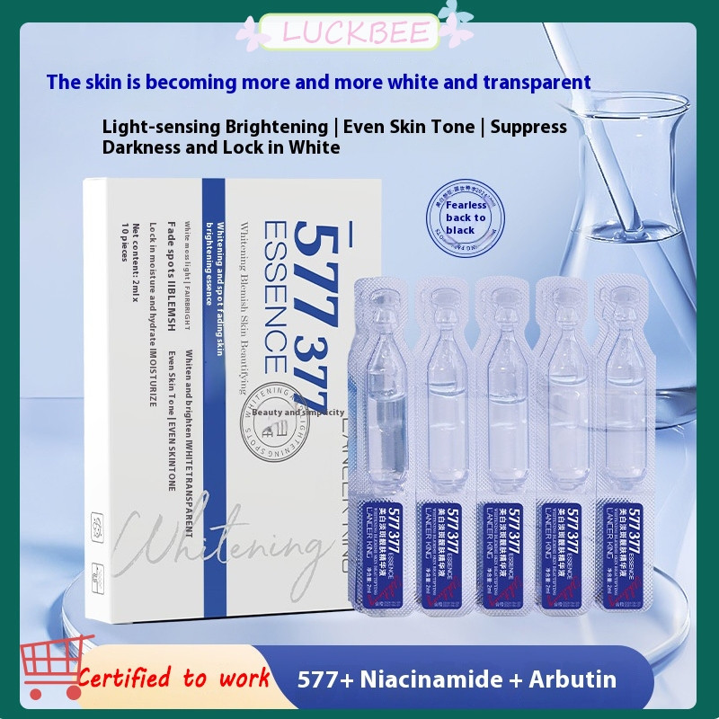 577 Whitening Ampoule Travel Set – Brightening & Moisturizing Serum สําหรับผิวเรืองแสง Ampoule Serum