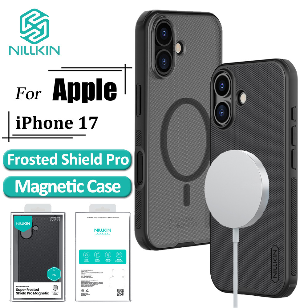 เคสแม่เหล็ก Nillkin สําหรับ iPhone 17 Case Super Frosted Shield Pro ฝาหลังกันกระแทก