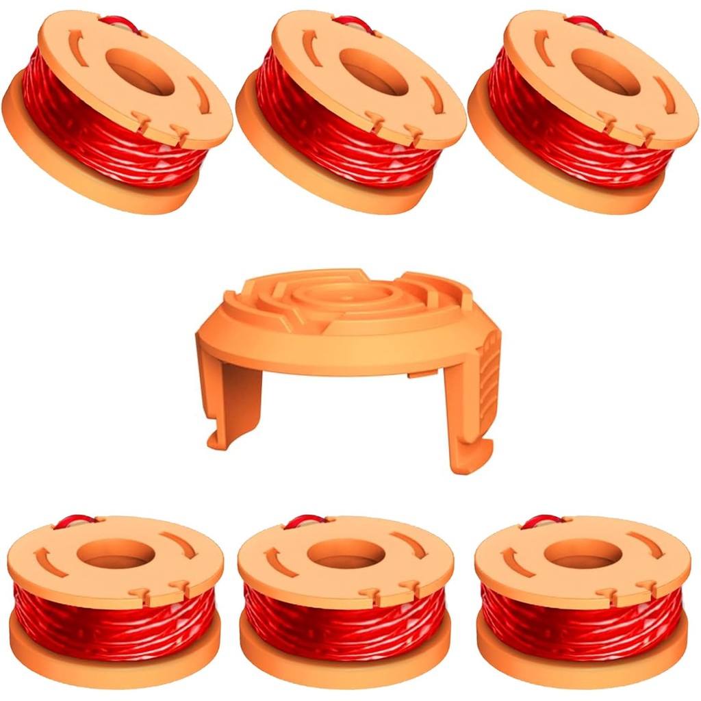 WA0010 WA0004 Spool ใช้งานร่วมกับ Worx WG154 WG162 WG170 WG180 Weeder String Trimmer และ WA6531 ฝาคร