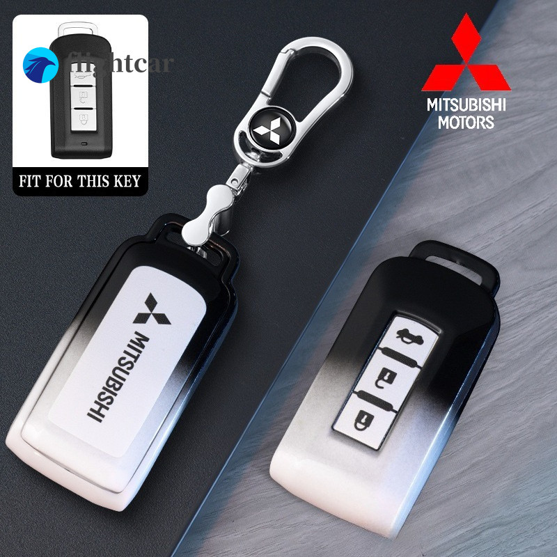 FT เคสกุญแจรีโมทรถยนต์ Mitsubishi Mirage/Pajero/Attrage/Triton/Outlander/ASX เคสกุญแจ Mitsubishi Key