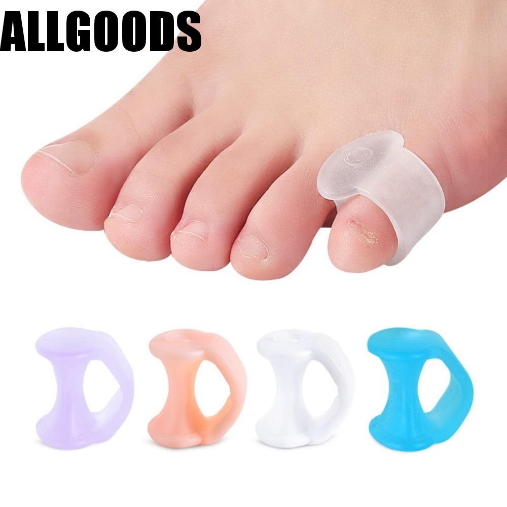 อุปกรณ์ดูแลเท้า ALLGOODS สำหรับกระจายกระดูกนิ้วเท้า พร้อมเจลซิลิโคนยืดหยุ่น เพื่อความสะดวกสบายและปกป้องนิ้วเท้า