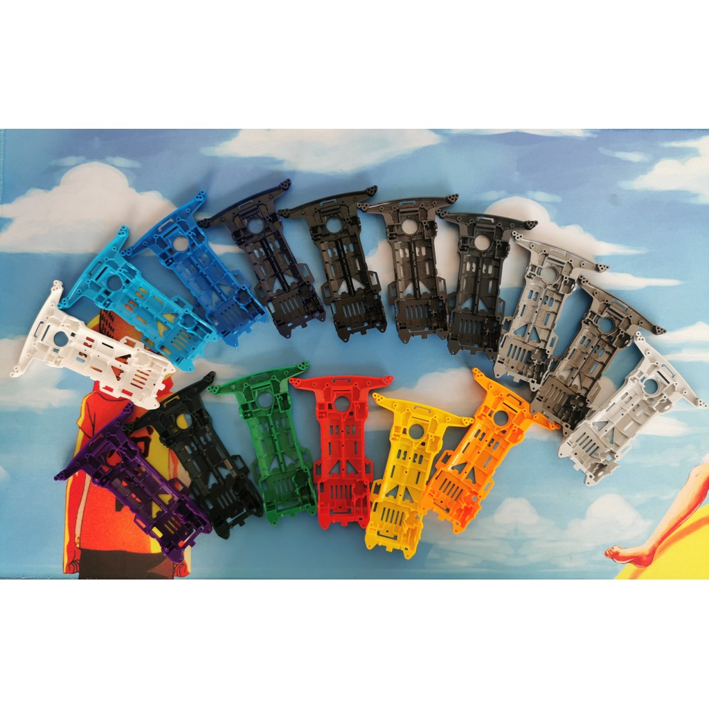 Tamiya สี่ล้อไดรฟ์ S2 แผ่นแชสซี Multicolor tamiya ของแท้แชสซี Link แผ่นเพิ่มเติม Link tamiya