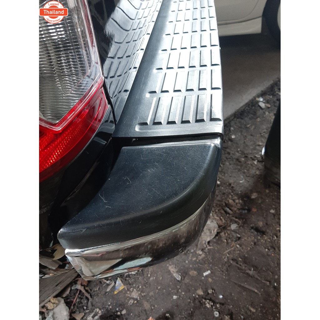 พลาสติกปิดกันชนท้ายด้านน ยาว TOYOTA VIGO VIGO CHAMP โตโยต้า ไฮลักษ์วีโก้ สีดำ 2005-2014