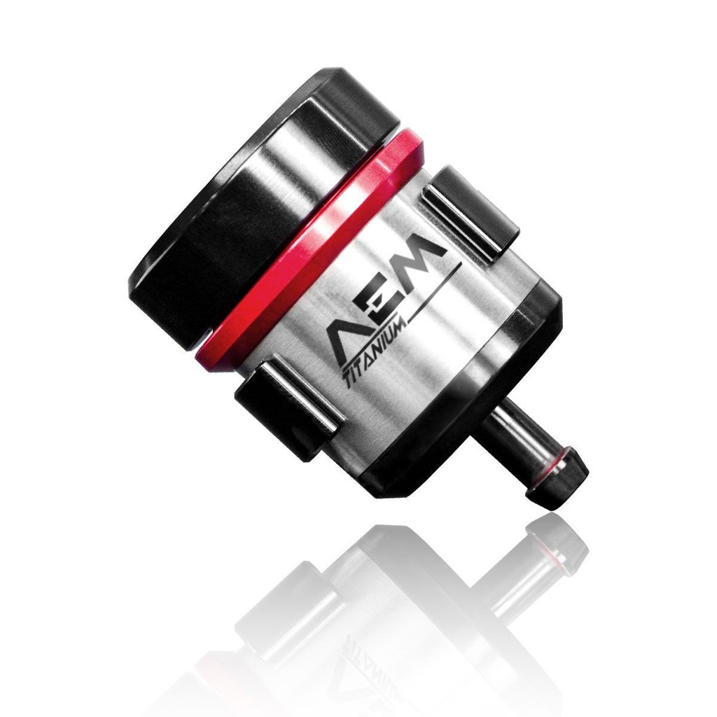 AEM ถ้วยน้ํามันแบบบูรณาการไทเทเนียมเหมาะสําหรับเบรค aem rcs/cc/cnc Direct Push Up ปั๊มเบรค aem หม้อน