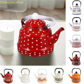 TIANCHUANG กาต้มน้ําชาเคลือบ,เคลือบกาต้มน้ําสไตล์ยุโรป,ชาket…