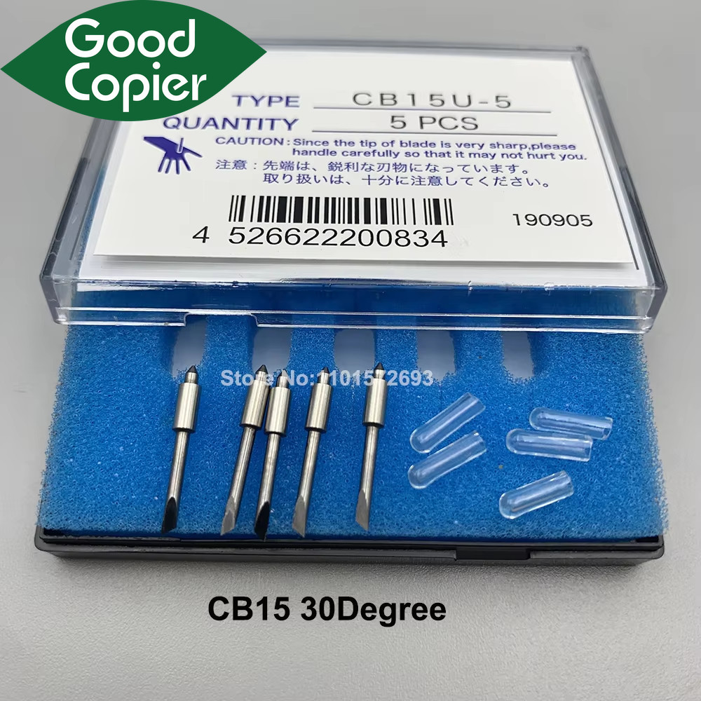 CB09UB-5 ใบมีดตัดมีดสําหรับ Graphtec CE3000 CE5000 CE6000 CE7000 FC8600 FC8000 เครื่องตัด CB09U มีดใ