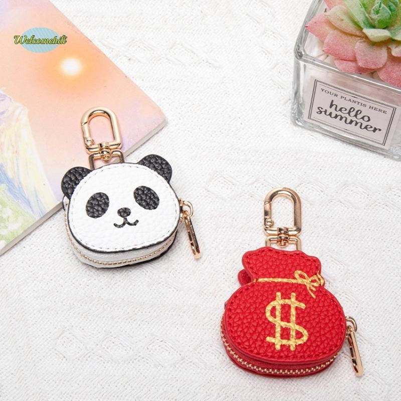 [WLB-ที] กระเป๋าเงินแบบแพนด้าน่ารัก พวงกุญแจลายแพンด้า สร้อยคอ ของขวัญวันเกิด