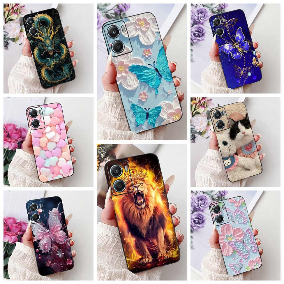 Motorola Moto G06 กรณี XT2535-1 น่ารักการ์ตูนหรูหรา Cool แฟชั่นผีเสื้อเคสโทรศัพท์ Motorola G06 Moto 